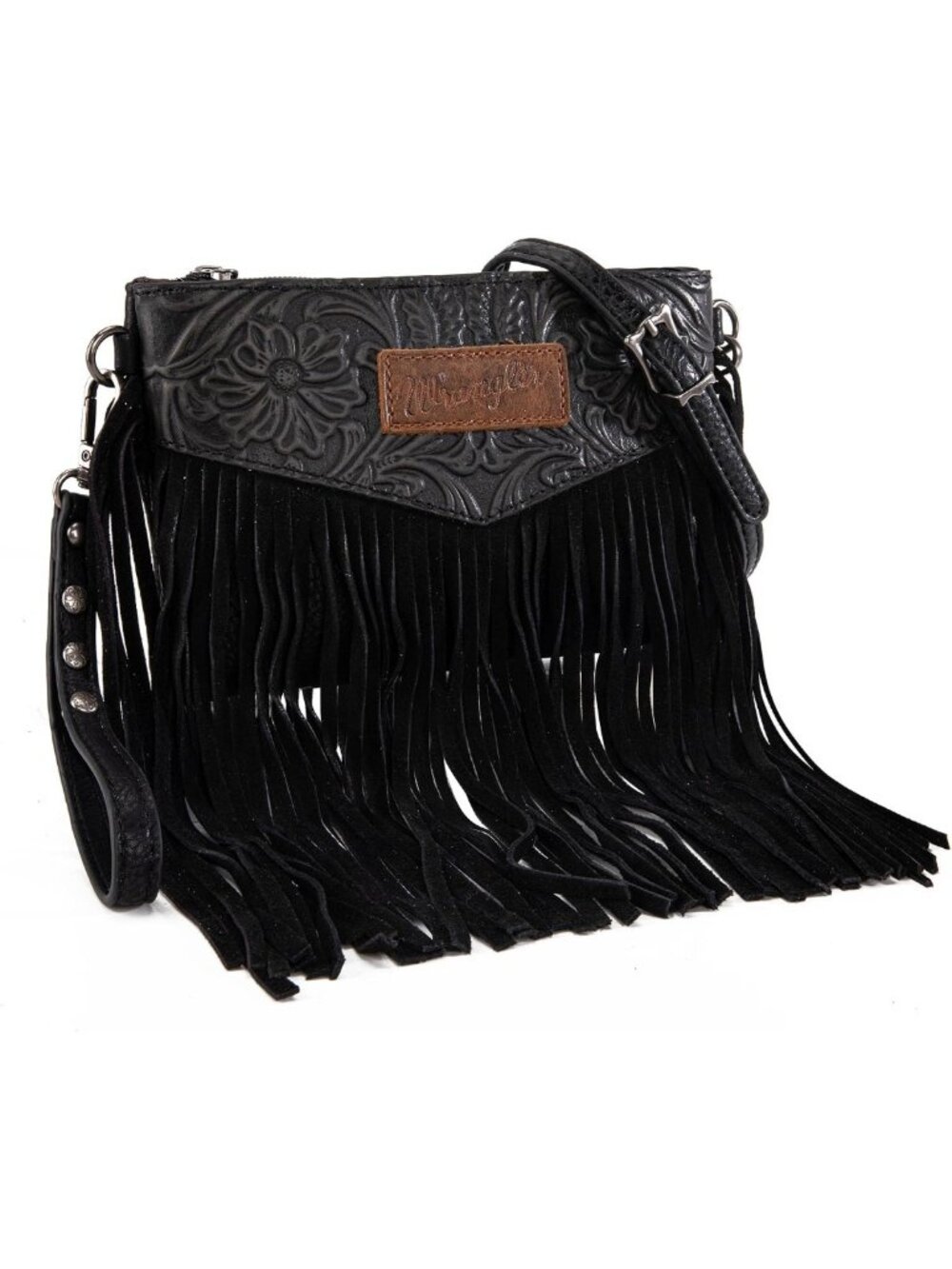 Chic Small Crossbody Purse for Women - Fringe Wristlet Bag, Western Style